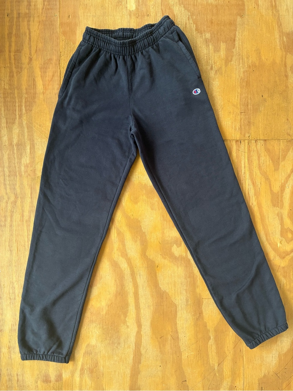 Champion Fleece Jogger Pants, Navy Blue Small